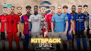 Kitspack Update Pes 2021 & Football Life 2024 Season 2425 Vol.1 with tutorial SIDER PC
