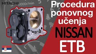 NISSAN - ETB Procedura ponovnog učenja  Hitachi Astemo Aftermarket Germany