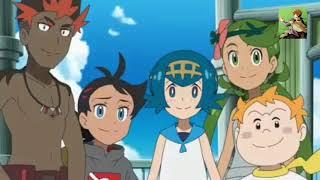 ash se Reencuentra con sus amigos de alola Español latinoviajes Pokémon