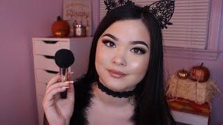 ASMR Doing Your Halloween Makeup Whispered