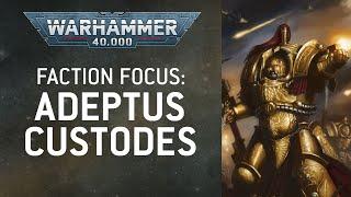 Faction Focus Adeptus Custodes – Warhammer 40000