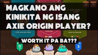 AXIE Origin Player Salary per day   AXIE INFINITY  SLP PRICE