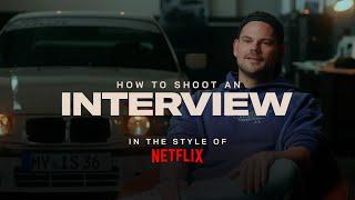 Sir how to film Cinematic NETFLIX INTERVIEW on Canon R5 & Ninja V+