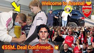  BREAKING NEWS SHOCKING €55M. + add ons AGREEMENT REACHED%ARSENAL TRANSFER ARSENAL CONFIRMED