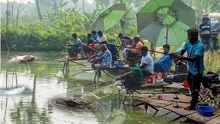 42 ডিগ্রি তাপমাত্রায় রোদের তাপ সহ্য করে মাছ ধরা দেখে  অবাক হবেন আপনিও