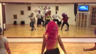 OMG Girlz - LOVER BOY Rehearsal Part One