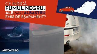 Masina Scoate Fum de Esapament Negru Alb sau Albastru? Iata Cauzele