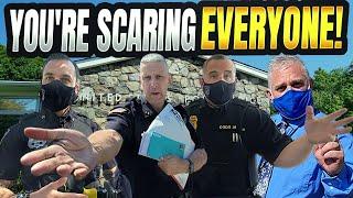 Postmaster Calls Police To VIOLATE Journalists Rights Gets EDUCATED Instead 1st Amendment Audit