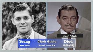 Classic Hollywood Actors Young and Old  How They Died