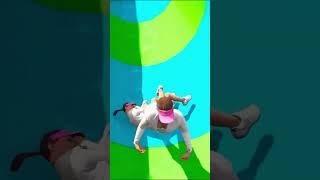 Amanda Tracey Franklin Lamar Michael Water Slide #1 #shorts