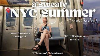 A few days in my life *actually going outside* for NYC summer. A vlog.