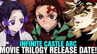 DEMON SLAYER KIMETSU NO YAIBA INFINITY CASTLE ARC MOVIE TRILOGY RELEASE DATE - Situation