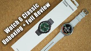 Samsung Galaxy Watch 6 Classic - Unboxing Features and Review