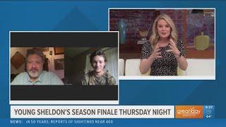 Actors Montana Jordan and Lance Barber talk Young Sheldon season 5 finale
