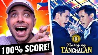JOVANY & ALJUN score the 1ST EVER 100% on Tawag ng Tanghalan DUETS with DELILAH  HONEST REACTION