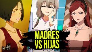 Top 7 - Madres del anime VS sus hijas