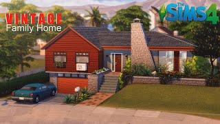 VINTAGE Family Home noCC Giveaway  THE SIMS 4  Stop Motion