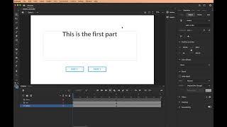 Adobe Animate Timeline Control with Buttons and Code Snippets