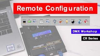 Remote configuration about cr series artnet controllers from Pknight