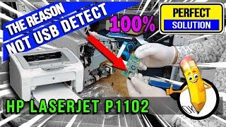 Hp LaserJet P1102  USB Not Detected  100% Solution