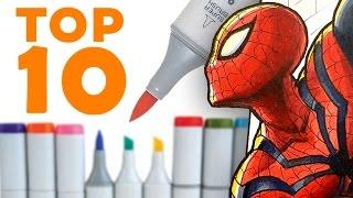 TOP 10 TIPS for COPIC MARKERS