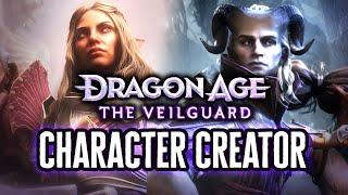 Dragon Age Veilguards Character Creator FULL BREAKDOWN