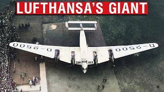 The Giant Airliner With Cabins In Its Wings  Junkers G38 Aircraft Overview #19