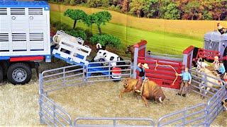 SUPER RODEO Stop motion BULL RIDING Jaripeo TOROS