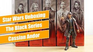 Cassian Andor Black Series 6 Figure - Star Wars Unboxing