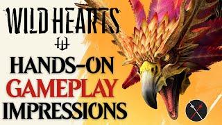 Wild Hearts Gameplay Preview Hands-On Impressions - Action Role Playing Monster Hunting Game