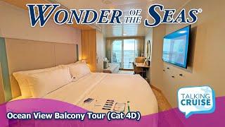 Wonder of the Seas  Ocean View Balcony Tour Cat 4D