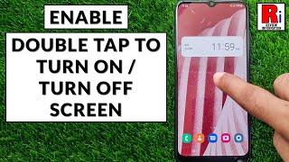 How to Enable Double Tap to Turn On  Turn Off Screen on Samsung Galaxy