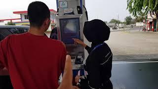 ISI BENSIN SENDIRI SELF SERVICE DI SPBU PERTAMINA KM 57 TOL CIKAMPEK  MULAI SELF SERVICE