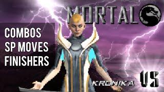 PLAYABLE KRONIKA  Mortal Kombat New Age  All Combos Special Moves & Finishers