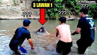 VIRAL 2024 ‼️ NEKAT TANGKAP HANTU AIR  DETIK-DETIK HANTU BANYU MASUK DALAM JALA