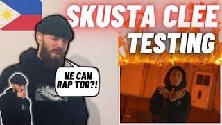 TeddyGrey Reacts to  Skusta Clee - Testing  UK  REACTION