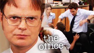 Dwight Grabs Jims Junk - The Office US