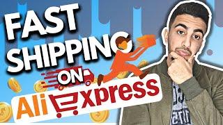 How To Get Fast Shipping On AliExpress for Dropshipping 3-7 Days