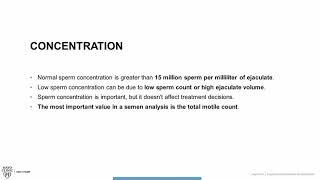 Mens Health Moment Interpreting a Semen Analysis