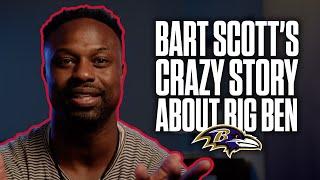 Baltimore Ravens Untold Stories Bart Scott Delivers Hardest Hit of Ben Roethlisbergers Career