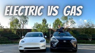 Gas vs Electric Car on a ROADTRIP Which is cheaper and faster?