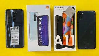 Samsung Galaxy A11 vs Xiaomi Redmi Note 8 Pro