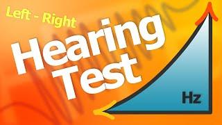 Left - Right Hearing Test