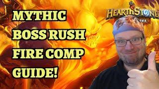 Fire Comp Guide for Mythic Boss Rush - Hearthstone Mercenaries