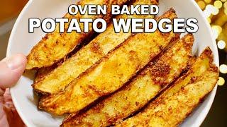 How To Cook Oven Baked Potato Wedges Recipe