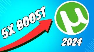 How to Increase uTorrent Download Speed 2024 Best Settings