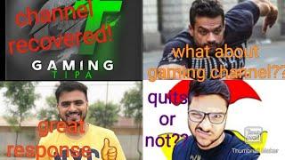 Gaming tipa channel recovered  rashbhari ke papa channel amit bhadana new video responsePGC gamer