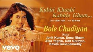 Bole Chudiyan Best Song - K3GAmitabhShah Rukh KhanHrithikKajolKareenaAlka Yagnik