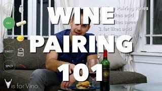 Wine Pairing 101  Super Easy Food and Wine Pairing from V is for Vino