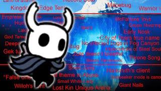 Lets explore a Hollow Knight iceberg